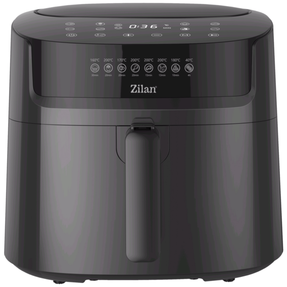 Zilan Friteza na vruć vazduh XL digitalna, 1800W, 6,5L - crna - ZLN7999