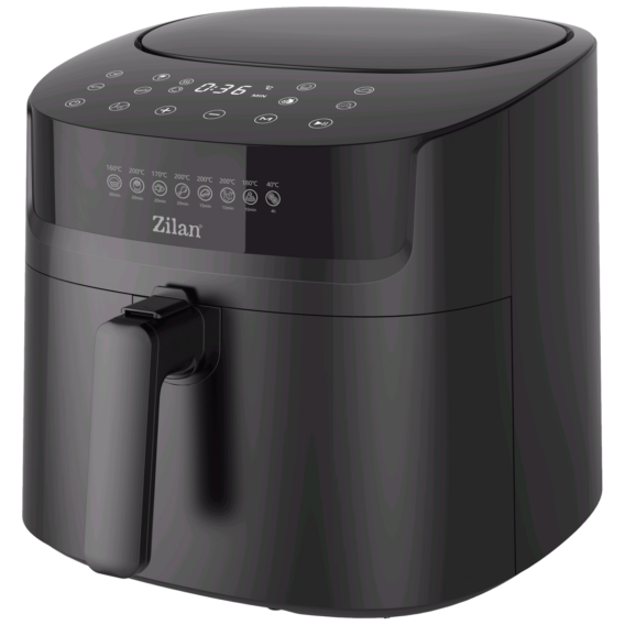 Zilan Friteza na vruć vazduh XL digitalna, 1800W, 6,5L - crna - ZLN7999 - Image 4