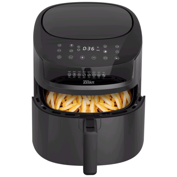 Zilan Friteza na vruć vazduh XL digitalna, 1800W, 6,5L - crna - ZLN7999 - Image 5