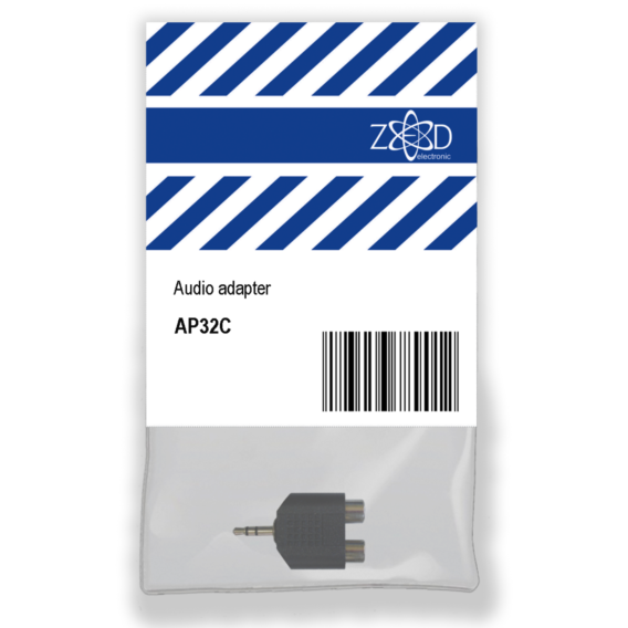 ZED electronic Jack 3.5mm muški na RCA činč ženski x 2 - AP32C