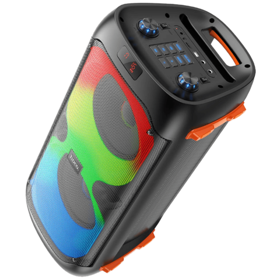hoco. Bežični zvučnik sa 2 mikrofona, Bluetooth, FM,USB,AUX - BS53 Manhattan - Image 3