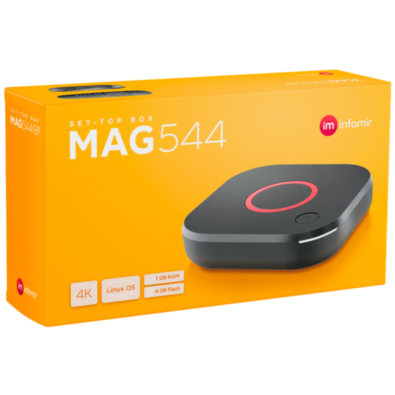 Mag Prijemnik IPTV za Stalker midlleware, 4K HDR - MAG 544 - Image 2