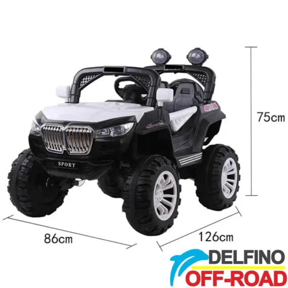 Quad Na Akumulator Off Road 4x4 Beli - Image 8