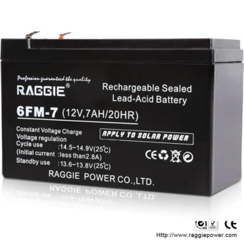 RAGGIE 12V 7AH Punjiva Olovna Baterija