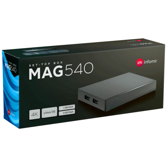 Mag Prijemnik IPTV za Stalker midlleware, 4K HDR - MAG 540 - Image 2