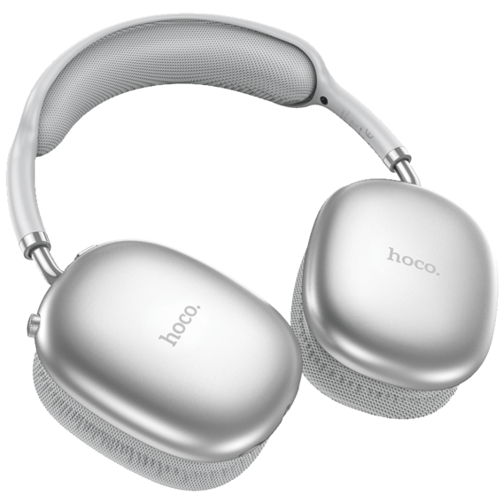 hoco. Bežične stereo slušalice, Bluetooth, do 45h rada, mikrofon - W35 Air Triumph Silver - Image 2
