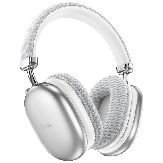 hoco. Bežične stereo slušalice, Bluetooth v5.3, 800mAh - W35 Max Joy Silver - Image 2
