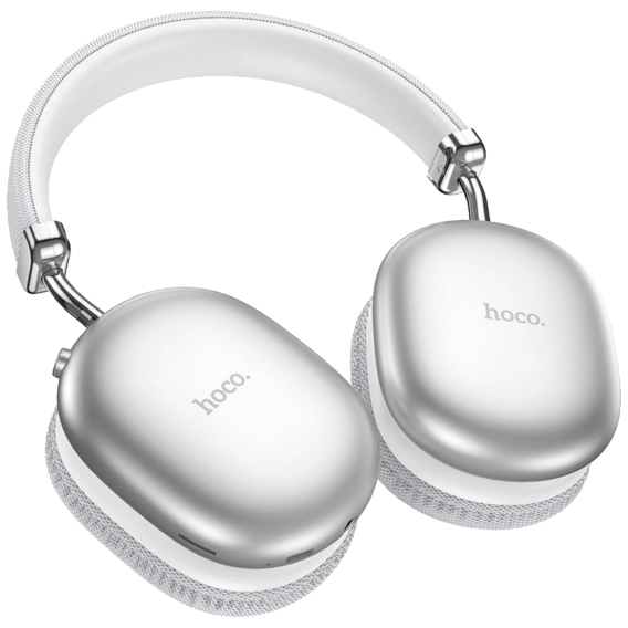 hoco. Bežične stereo slušalice, Bluetooth v5.3, 800mAh - W35 Max Joy Silver - Image 3