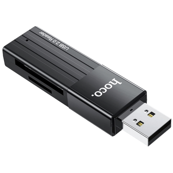 hoco. Čitač kartica, 2u1, USB2.0/USB3.0 - HB20 Mindful - Image 2
