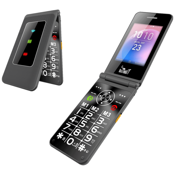 MeanIT Mobilni telefon sa velikim ekranom u boji 2,8" - FLIP XXL - Image 3