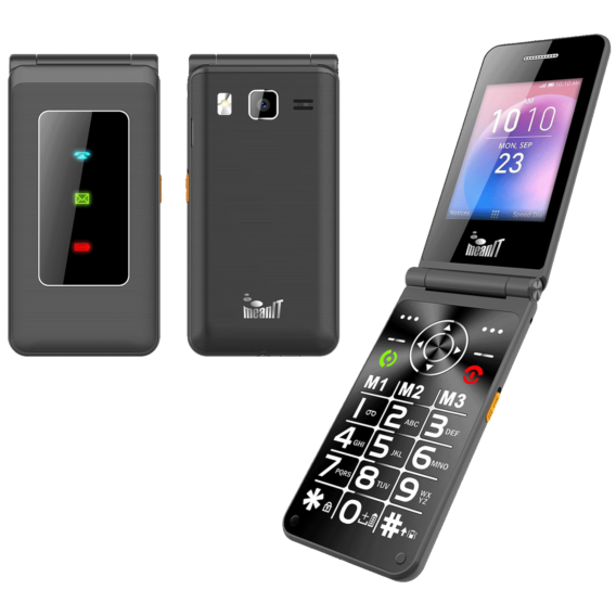 MeanIT Mobilni telefon sa velikim ekranom u boji 2,8" - FLIP XXL - Image 4