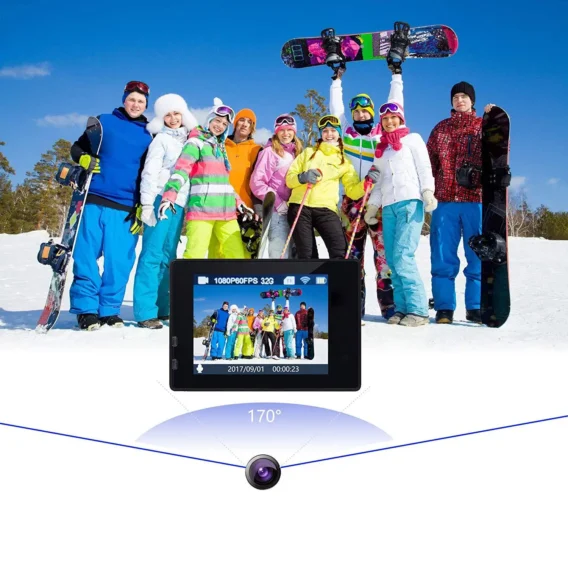 Akciona Sportska Wifi 4K Kamera - Image 6