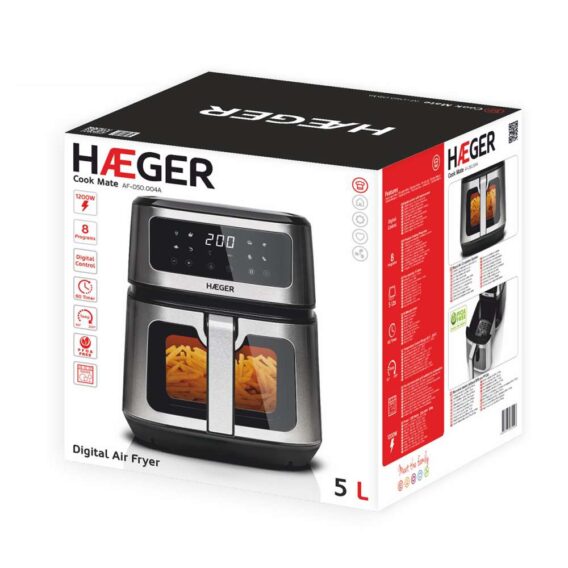 HAEGER HEAF-D50.004A Friteza Na Topao Vazduh 5L - Image 3