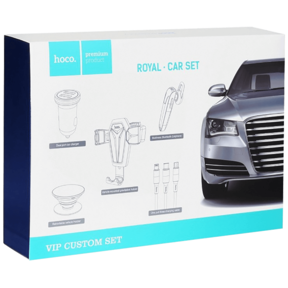 hoco. 5 in 1 VIP komplet za automobil - Image 2