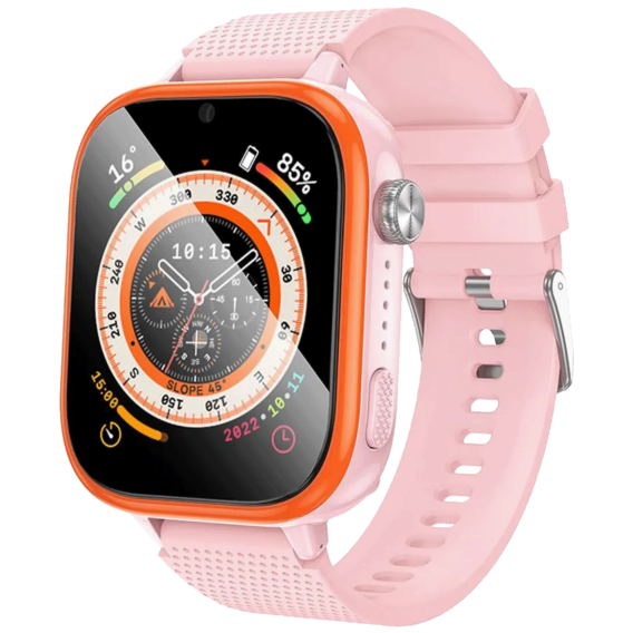 hoco. Pametan sat za decu, 1.83" ekran, 4G, Nano SIM - Y101 Pink