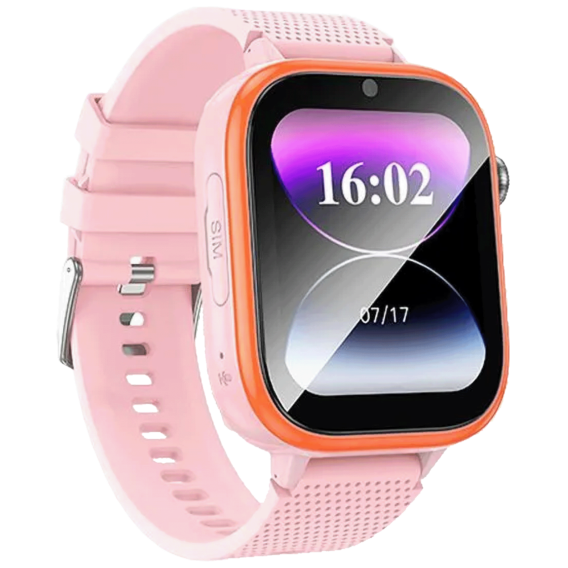 hoco. Pametan sat za decu, 1.83" ekran, 4G, Nano SIM - Y101 Pink - Image 2