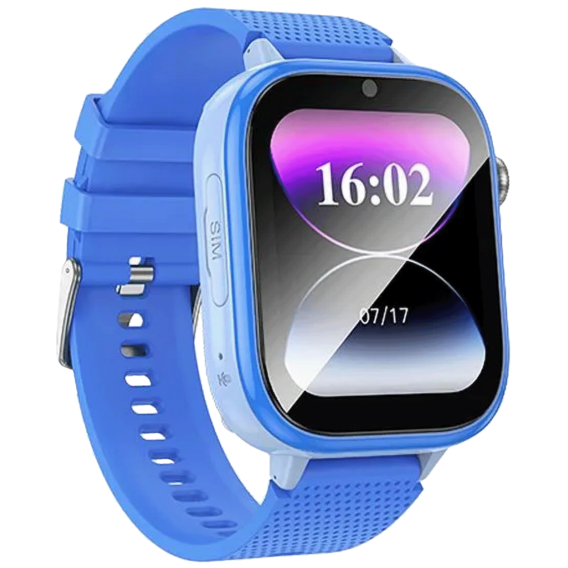 hoco. Pametan sat za decu, 1.83" ekran, 4G, Nano SIM - Y101 Blue - Image 2