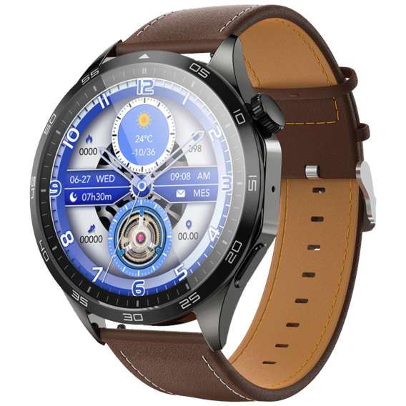 hoco. Pametan sat, 1.43" AMOLED, Bluetooth, IP67 - Y21 Metal Gray