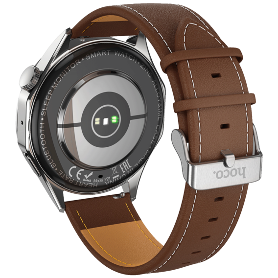 hoco. Pametan sat, 1.43" AMOLED, Bluetooth, IP67 - Y21 Metal Gray - Image 3