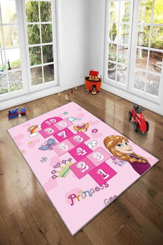 Tepih za dečiju sobu 120x180 cm - Školica i Princeza - H-018 - Image 5