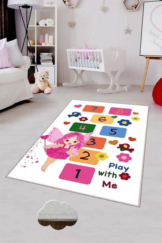 Tepih za dečiju sobu 120x180 cm - Školica U-004