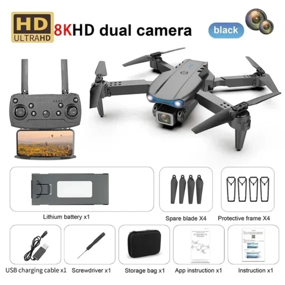 Dron E99 Pro Sa Dve Kamere - Image 6