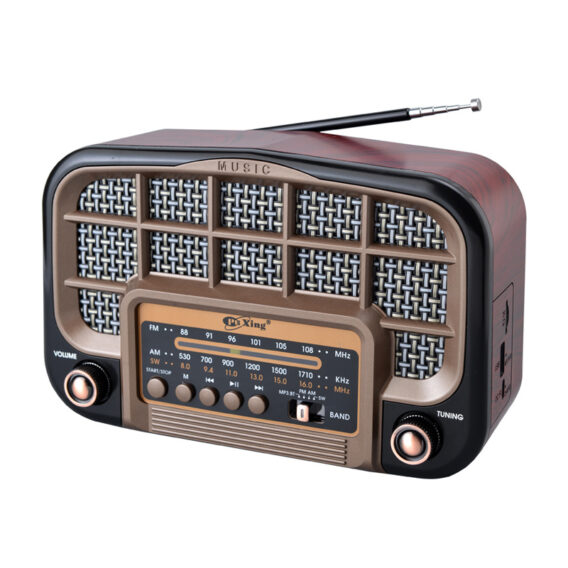 Retro Radio Sa Solarnim Panelom J3BTS