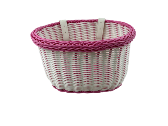 Korpa za bicikl roze