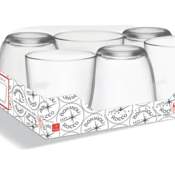 Set 6 staklenih čaša - providne