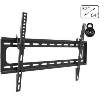 Amiko Nosač zidni  za TV prijemnik 32" - 64", 55 kg, 2D - Wallmaster 32-64 Tilt