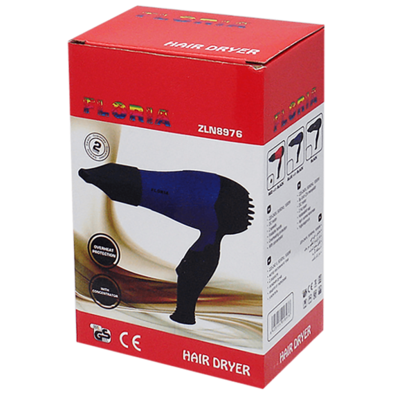 Floria Fen za kosu, 850 W, crni - ZLN8976 - Image 2