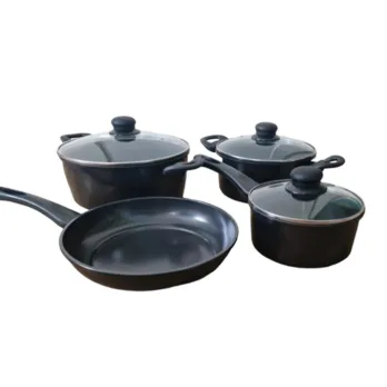 Set šerpi 7 delova crni