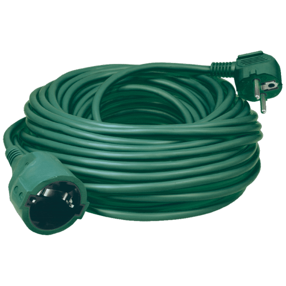 home Produžni strujni kabl 1 utičnica, 10m, H05VV-F 3G 1,5mm² - NV 2-10/GR/1,5