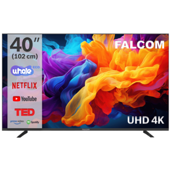 Falcom Televizor Smart LED TV 4K UltraHD 40", Bluetooth ,WiFi - TV-40LTF024SM WOS