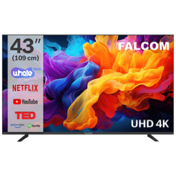 Falcom Televizor Smart LED TV 4K UltraHD 43", Bluetooth ,WiFi - TV-43LTF024SM WOS