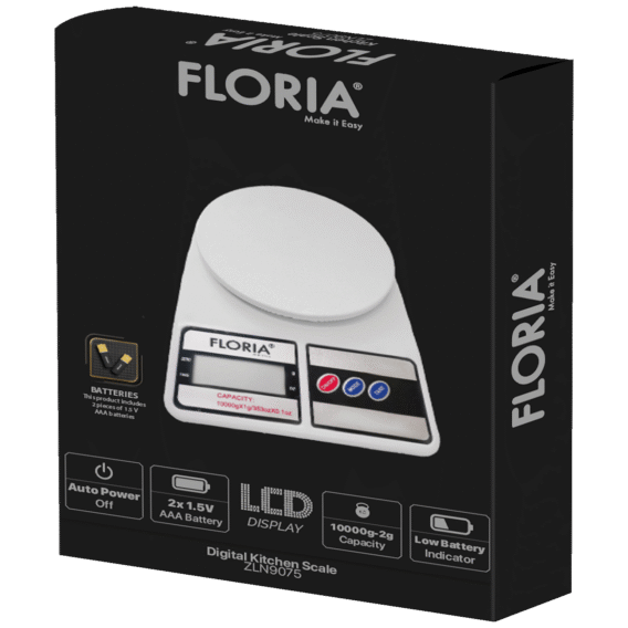 Floria Vaga, digitalna kuhinjska, do 10 kg. - ZLN9075 - Image 2