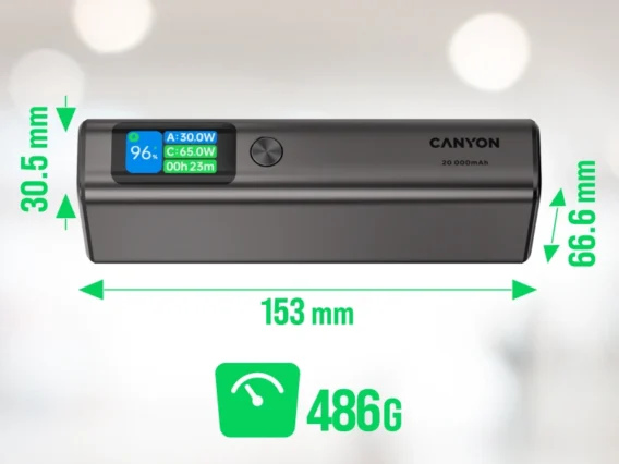 CANYON Power Bank 20000mAh 130W - Image 11