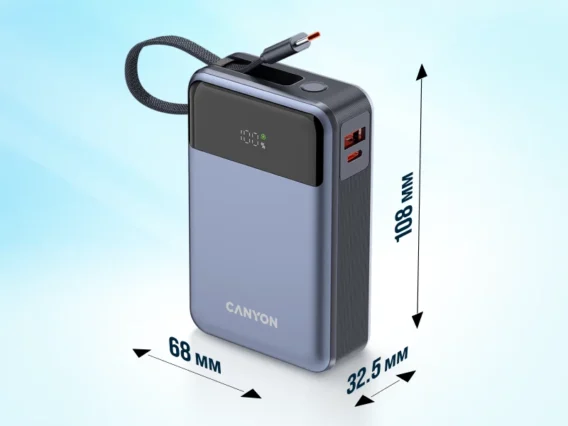 CANYON Power Bank 20000mAh 65W - Image 3