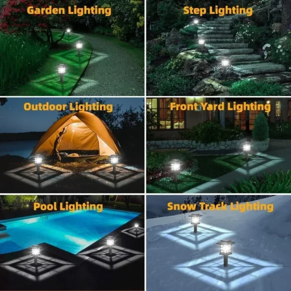 Solarne Led Dekorativne Lampe 6 Kom - Image 7