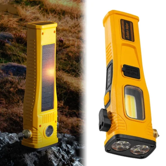 Solarna LED Lampa sa Sigurnosnim Čekićem - Image 11