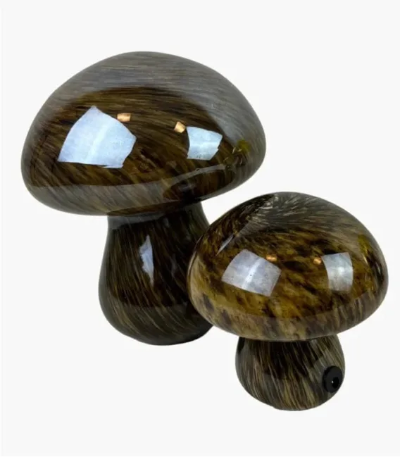 Lampa set pečuraka 2u1 braon
