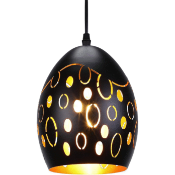 Luster metalni crni
