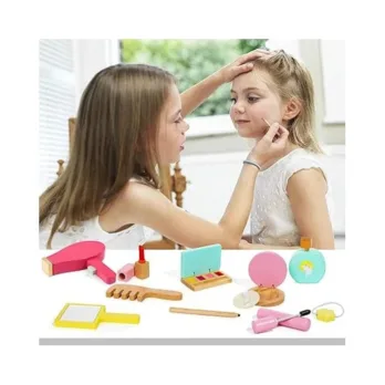 Beauty set za devojčice od pravog drveta