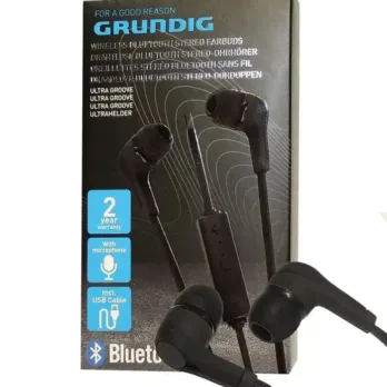 Bežične slušalice Grundig Bluetooth crne