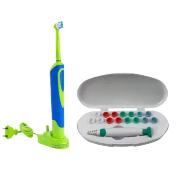Set Električna četkica za zube plava & čistač za uši spirala