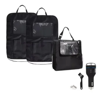 Set Organizator za auto sedište 2/1, termo torba za auto & Auto punjač
