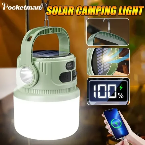 Solarna Lampa Za Kampovanje - Image 2