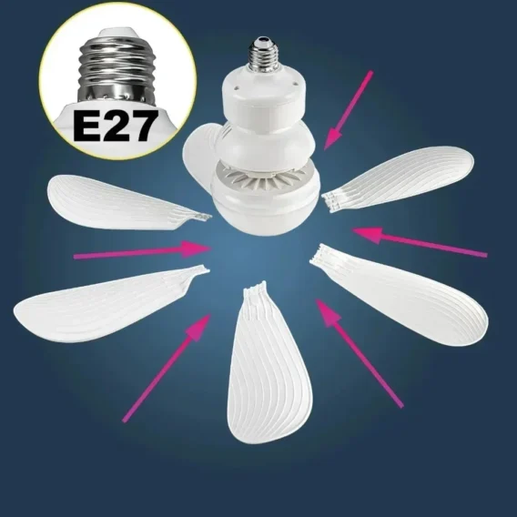 Led Luster Sa Ventilatorem 40W - Image 7