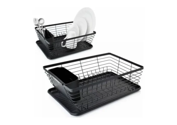 Vilde 150621 - Metalni ocedjivac za sudove 36x30x14.5 cm