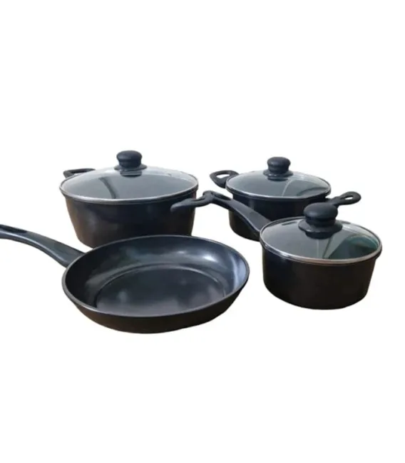 Set šerpi 7 delova crni